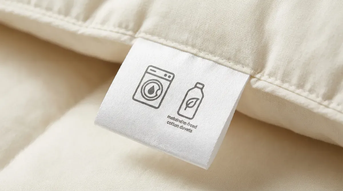 겨울 이불 세탁 및 관리 가이드: 소재별 세탁법부터 보관까지 1 1. 세탁 전 필수 확인 사항: 라벨과 오염 제거