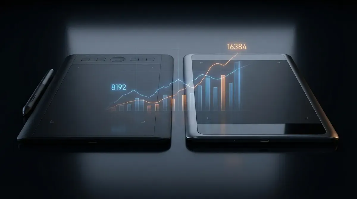 신형 펜 태블릿 입문자를 위한 완벽 가이드: 와콤 vs. XP-Pen 주요 스펙 비교 및 추천 모델 2 2. 핵심 스펙 완전 비교: 와콤과 XP-Pen의 주요 차이점