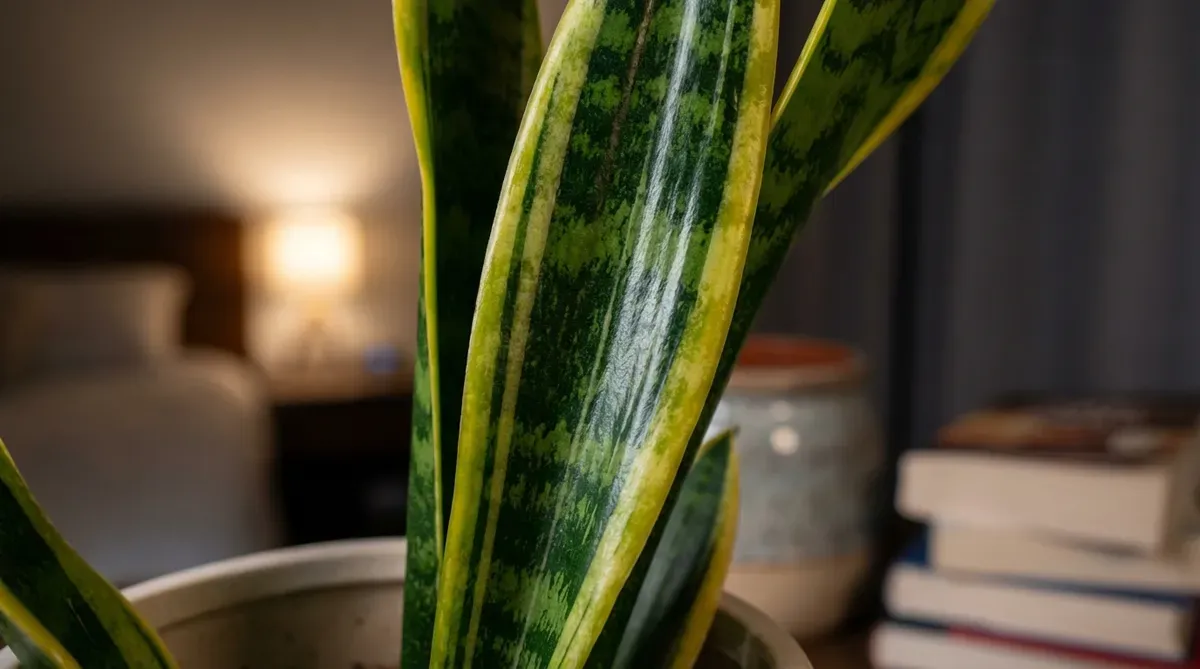 2025년 초보자도 절대 실패 없는 공기정화식물 추천 TOP 5 2 1) 생명력의 끝판왕, 산세베리아